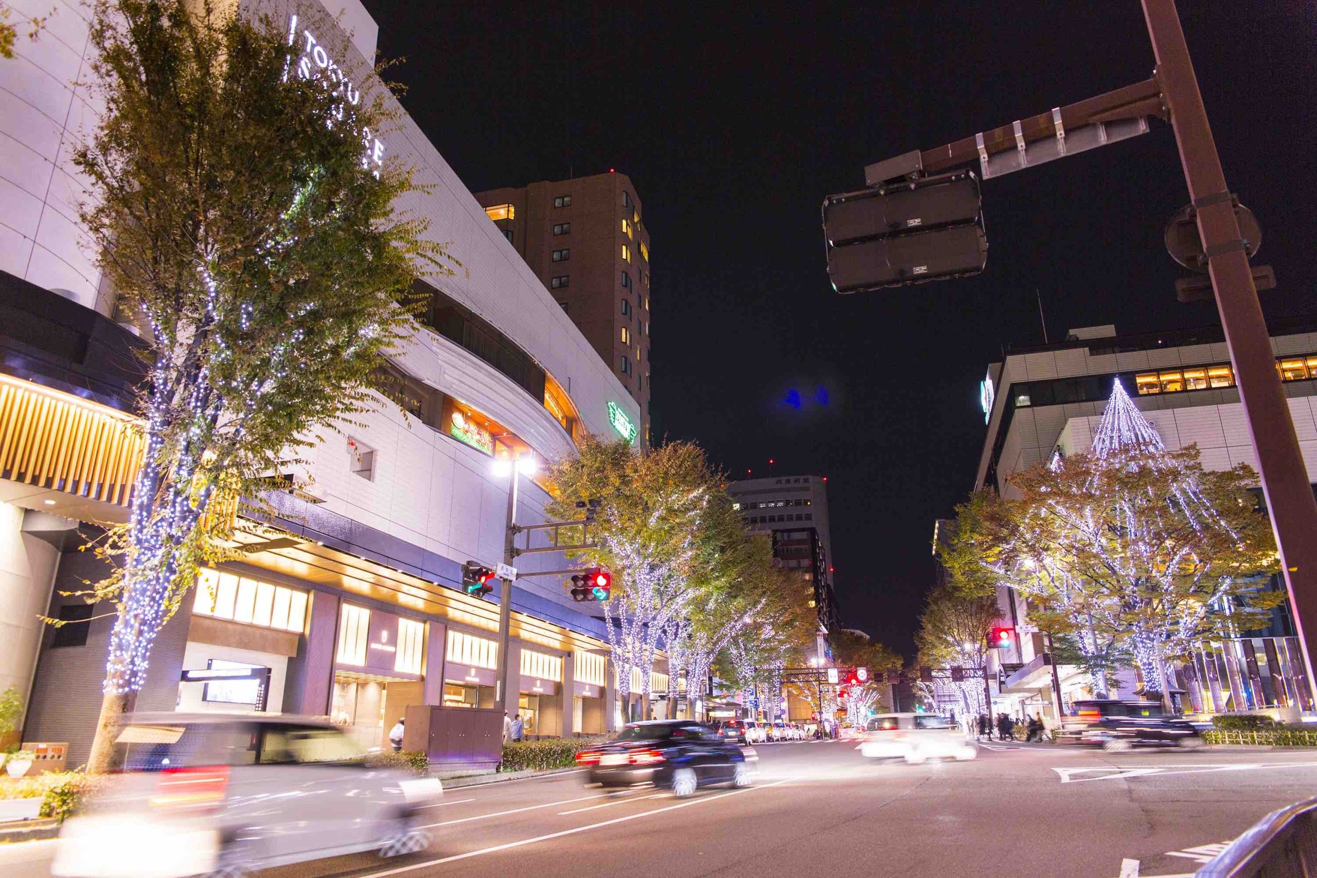 【１６：００】香林坊イルミネーション前でゴール