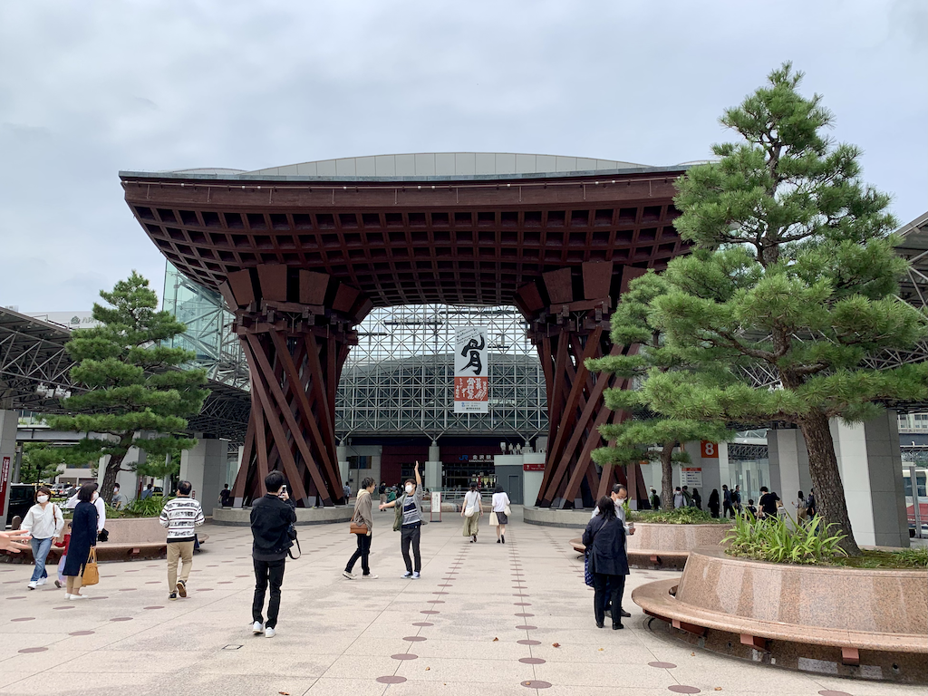 【１１：４５】金沢駅でゴール！