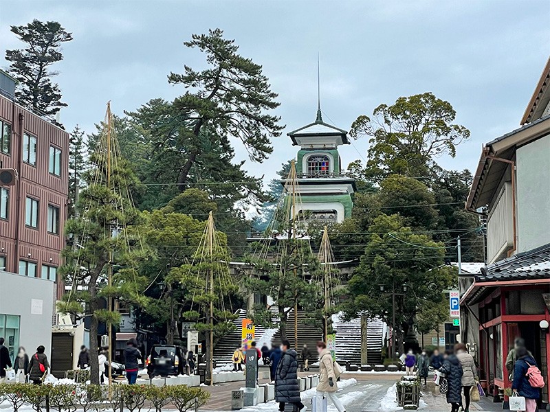 【９：３０】尾山神社前スタート