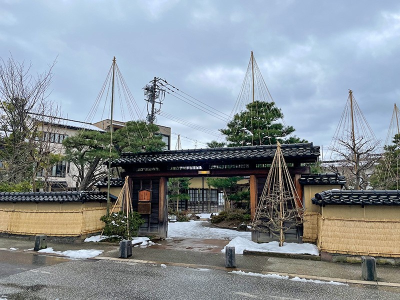 【１０：１５】旧加賀藩士高田家跡で中級武士の生活を垣間見る